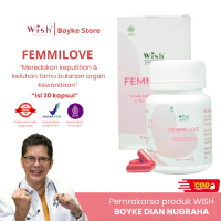 Wish Femmilove dr Boyke Dian Nugraha - Herbal solusi wanita Keputihan Kewanitaan