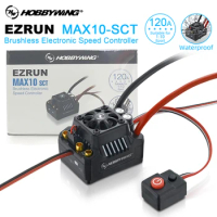 Hobbywing EZRUN MAX10-SCT 120A Waterproof Brushless ESC with 6.0-7.4V 4A BEC for 36series Motor