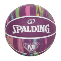 SPALDING 大理石系列紫彩#7橡膠籃球#40654(室內外 7號球 斯伯丁「SPA84403」≡排汗專家≡