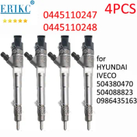 0445110247 Fuel Injection Nozzle 0445110248 Injector Assy for Fiat DUCATO IVECO MASSIF DAILY 2998cc 3.0 D HPI 3.0L 0986435163