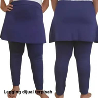 AliMaMa - ROK OLAHRAGA JUMBO - Legging Sport Dalaman Celana Short Big Size Oversize Wanita Muslimah 
