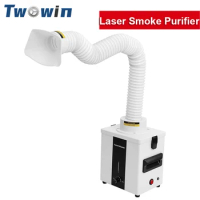 Laser Fume Extractor Smoke Absorber Solder Welding Smoke Purifier For Laser Engraving Machine CNC Machine Dust Extractor