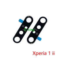 For Sony Xperia 1 II III Back Rear Glass Camera Lens With Adhesive Replacement Parts