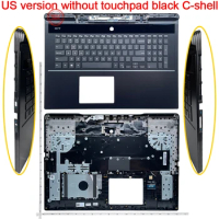 New Palmrest top case cover for DELL G7 17 7790 G7 7790 US Keyboard Upper case RGB Backlit