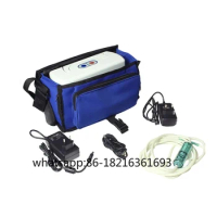 3L/min Portable Oxygen Concentrator with Battery Oxygen Generators Ventilator Sleep Mini Oxygen Machine For Home AC110-220V