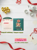 Angpao Imlek Premium Eksklusif / Amplop Imlek 2 Sisi Desain Berbeda Unik / Angpao CNY Tebal Mewah Cu