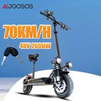 48V 2600W Dual Motor Electric Scooter 70km/h Scooter Electric with Seat 10INCH 2-Wheel Foldable for Daily Commute E Scooters
