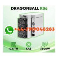 LE PROMO SALES NEW Dragonball KS6 (10.5Th) 3400W KAS Crypto ASIC Miner