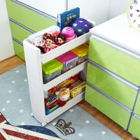 韓國進口夾縫置物架廚房冰箱超窄縫隙收納架衛生間洗衣機馬桶窄縫
