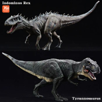 New Jurassic Dinosaur T-rex Mosasaurus Velociraptor Model Action Figures Animal Decoration Collect Decor Halloween Gift Kids Toy