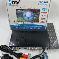 Set Top Box (STB) Bola Dunia HDTV DVB T2 PRO DIGITAL FULL HD,RCA ada 6