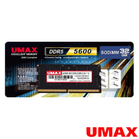 UMAX DDR5 5600 32G 2048X8 筆記型記憶體