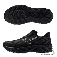 Mizuno 美津濃 慢跑鞋 男鞋 4E超寬楦 WAVE SKY 8 黑【運動世界】J1GC241157