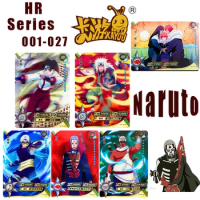 Kayou Naruto Hr Series Rare Collection Flash Card Kurama Jiraiya Anime Character Cards Children's Toys Christmas Gift