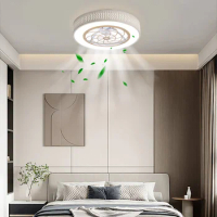20.5inch LED Ceiling Fan Light 3 Color Dimmable Light Modern Fan Lamp Chandelier