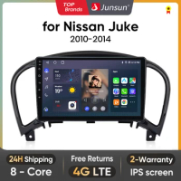 Junsun V1 AI Voice Wireless CarPlay Android Auto Radio for Nissan Juke YF15 2010 2011 2012-2014 4G Car Multimedia GPS 2din