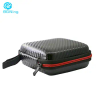 BGNing EVA Portable Storage Box for Gopro Fusion Case for xiaoyi Camera Bag Protector for MIJIA 360 Cameras Portective Cover