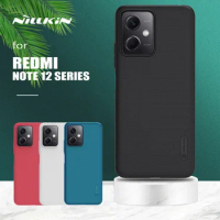 for Xiaomi Redmi Note 12 Pro Case Nillkin Super Frosted Shield Protection Back Cover for Xiaomi Redmi Note 12 Pro Plus 5G Case