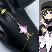 Akemi Homura Cosplay Anime Puella Magi Madoka Magica Props Metal Bracelet Accessories Halloween Christmas Present
