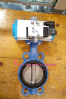 PNEUMATIC ACTUATOR BUTERFLY 4 INCH INCLUDE NAMUR
