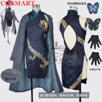 COSMART Blue Archive Kisaki Classical Cheongsam Dress Uniform Cosplay Costume Halloween Party Outfit For Women S-XXL