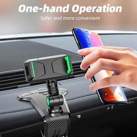 Car Phone Holder Support Telephone Rotatable Number Dashboard In The Car for Iphone 13 Pro Max Smartphone Stand Accessories