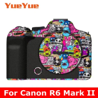 For Canon R6 Mark II Decal Skin Vinyl Wrap Film Camera Protective Sticker Protector Coat EOS R6II R62 R6M2 R6 II M2 MarkII Mark2