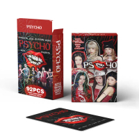 92 tấm thẻ/hộp BABYMONSTER PSYCHO Album Lomo Card WE GO UP HOT SAUCE CHIQUITA Nhãn dán SHEESH CLIK C