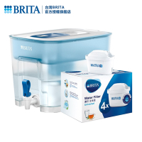 [共1水箱5芯]德國 BRITA Flow 濾水箱 8.2(含1芯)+全效型濾芯4入
