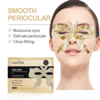24pcs 24K Gold Moisturizing Butterfly Eye Mask Collagen Eye Mask Eye Skin Care Patch Rejuvenation Beauty Eye Care