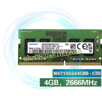 Brand New Original DDR4 4G 2666MHz 1Rx16 PC4-2666V M471A5244CB0-CTD Notebook Memory Module