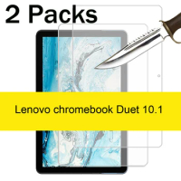 2PCS 10.1'' for Lenovo Chromebook Duet 10.1 Screen Protector Tablet Protective Film Tempered Glass IdeaPad Duet Chromebook 10.1"