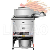 Electric Fryer Commercial Heating Tube Vertical Fryer Fried Chicken Stainless Steel Fryer