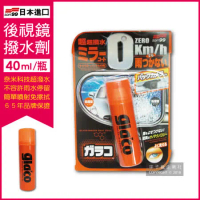 日本SOFT99-後視鏡撥水劑倒車鏡專用奈米驅水劑(C297) 40ml 