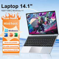 2024 Global Laptop Computer Windows 11 Intel Celeron N3700 Notebook PC Gamer 16GB RAM 512GB 1TB SSD 1920*1080 Office Computer