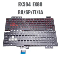 RU SP LA IT Keyboard for Asus TUF Gaming FX504 FX504GD FX504GE FX504GM FX80 FX80GM FX505 V170762HS1 0KNR0-661PRU00 backlit