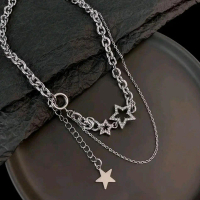 Kalung Hiphop Titanium LISA Korea Terlaris Model Terbaru Pria Wanita kalung  pevita  pearce chrome h