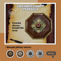 Ornamen Plafon PVC Ukuran 60cm x 60cm / Ornamen PVC / Ornamen / Ornamen Plafon Bandung / Tempat Lamp