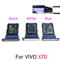 For VIVO X70 Pro Plus X80 Pro Sim Card Slot Tray Holder Sim Card Repair Parts