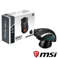 【MSI 微星】CLUTCH GM51 LIGHTWEIGHT WIRELESS 無線電競滑鼠