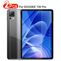 2 Pieces Scratch Proof HD Tempered Glass Screen Protector For DOOGEE T30 Pro Tablet Film 11 Inch Glass Protector