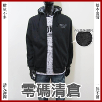 厚刷毛外套 保暖外套 連帽外套 夾克外套 休閒外套 黑色外套 Fleece Jackets Warm Jackets Casual Jackets Men's Jackets (312-2801-21)黑色 單一尺寸 F 胸圍46英吋 (117公分) 男 [實體店面保障]sun-e