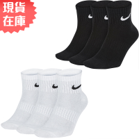 Nike 襪子 長襪 中筒 薄款 三入組 白/黑【運動世界】SX7677-100/SX7677-010