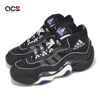 adidas 籃球鞋 Crazy 98 男鞋 黑 白 Lakers Away 皮革 拼接 支撐 運動鞋 愛迪達 IG8341