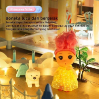 Duffy Toys Mainan Princess Castle 14 House Rumah Rumahan Doll House Play House Kado Ulang Tahun Cewe
