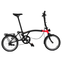 Litepro Folding Bike 16 Inch Internal 3 Speeds Steel Frame Mini Folding Bicycle