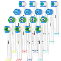 Replacement Toothbrush Heads Compatible with Braun Oral b 7000/Pro 1000/9600/ 5000/3000/8000/Genius and Smart Electric Toothbrus