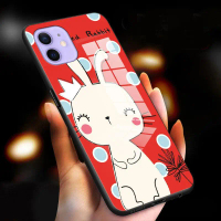 เคสกันกระแทกสำหรับ iPhone 12 12 MINI/12 Pro/12 ProMAX ช้าง กระจกนิรภัยเคลือบเงา ฝาหลัง