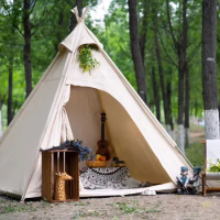 Mongolian Tourist Tents Shelter Modular Camping Outdoor Tents Accessories Nature Hike Barracas De Camping Outdoor Furniture