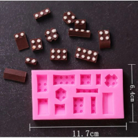 巧克力翻糖矽膠烘焙模具（樂高積木） 